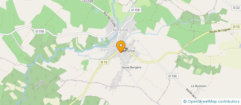 localisation de l'entreprise SARL JARDI'NET SERVICES à JARNAC