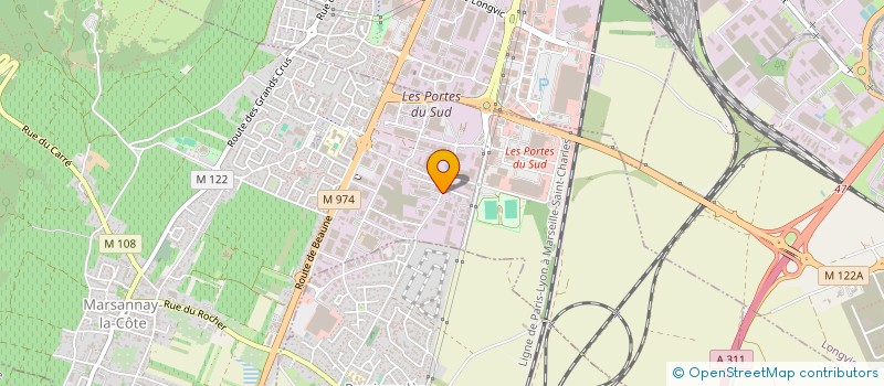 localisation de l'entreprise SARL JARDIN CONSEIL à MARSANNAY-LA-COTE