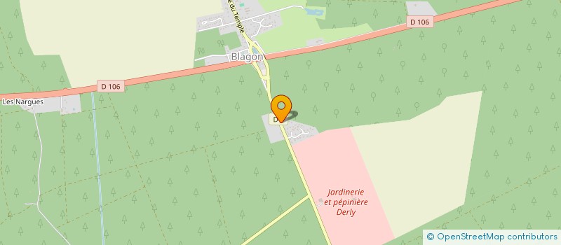 localisation de l'entreprise SARL JARDIN DE L'OMBRIERE  LANTON