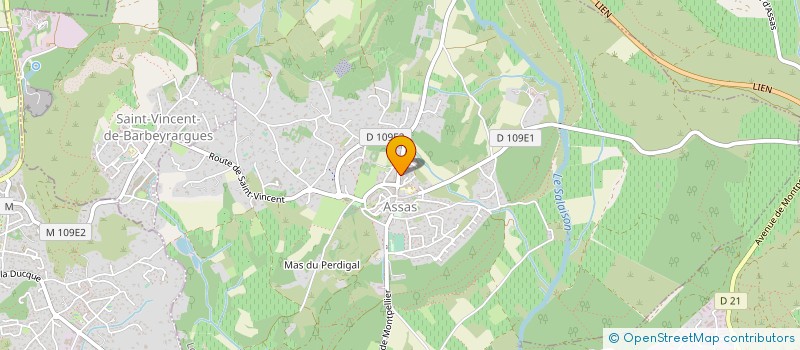 localisation de l'entreprise SARL JARDIN GECKO à ASSAS
