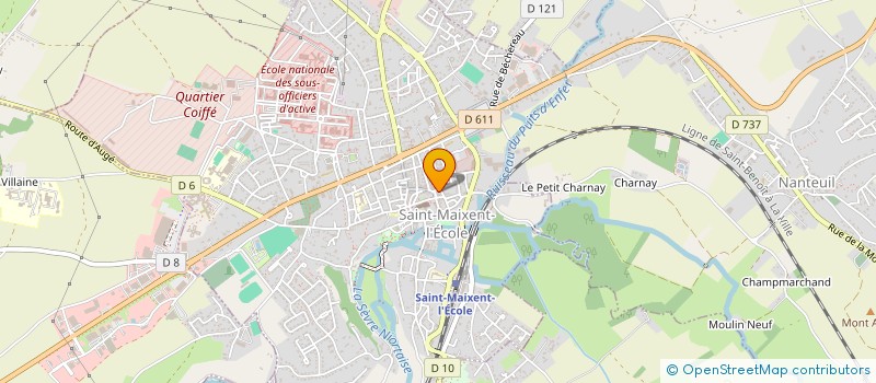 localisation de l'entreprise SARL JARDIN TROPICAL à SAINT-MAIXENT-L'ECOLE