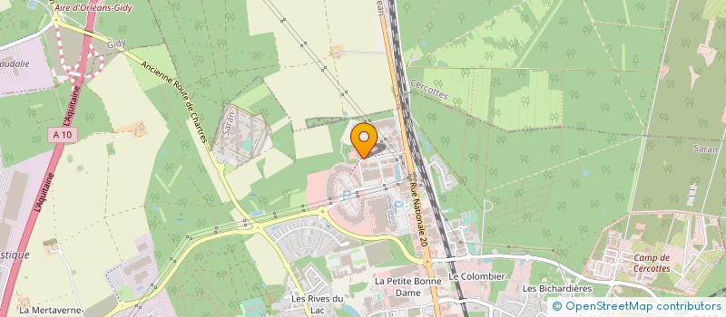 localisation de l'entreprise SARL JARDIREVE TOURS à SARAN