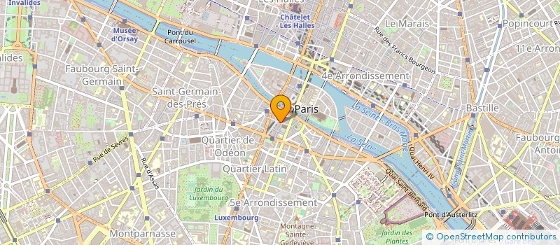 localisation de l'entreprise SARL JARF  PARIS