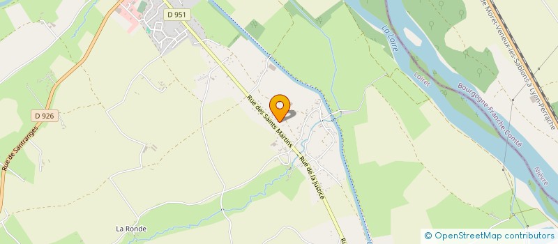 localisation de l'entreprise SARL JARRET à BEAULIEU-SUR-LOIRE
