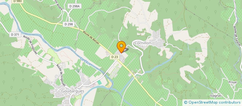 localisation de l'entreprise SARL JARRIE  CORNILLON