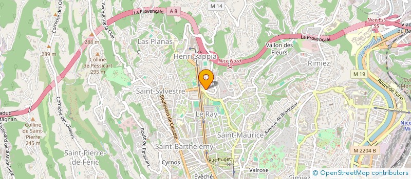 localisation de l'entreprise SARL JASAN à NICE