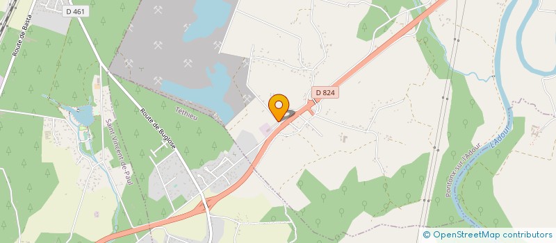 localisation de l'entreprise SARL JASPARD à PONTONX-SUR-L'ADOUR