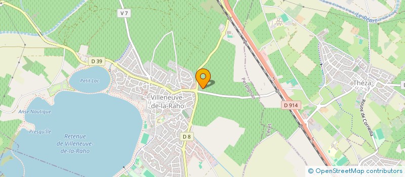 localisation de l'entreprise SARL JAUBERT  PERPIGNAN