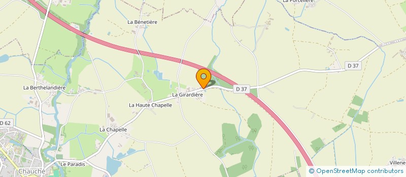 localisation de l'entreprise SARL JAUD à ESSARTS-EN-BOCAGE