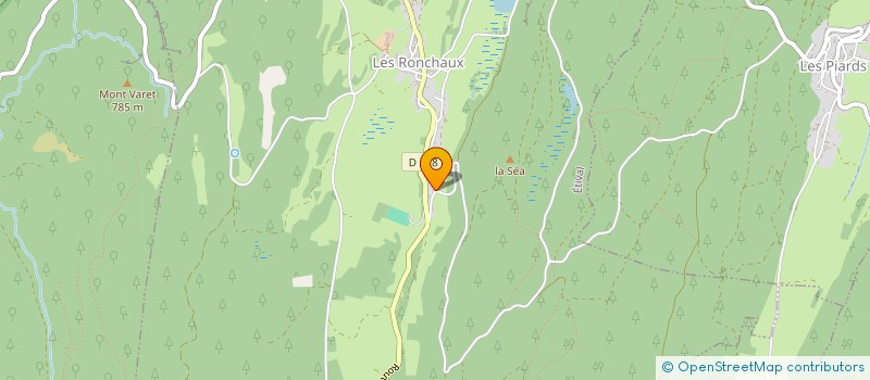 localisation de l'entreprise SARL JAULET M  ETIVAL