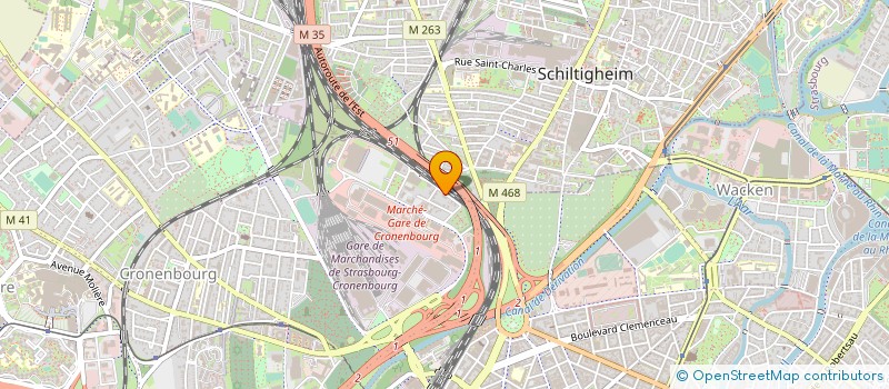 localisation de l'entreprise SARL JAUNE DE MARS à STRASBOURG
