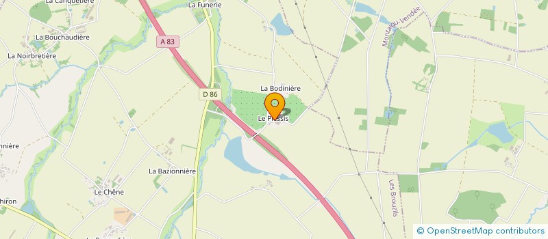localisation de l'entreprise SARL JAUNET à LES BROUZILS