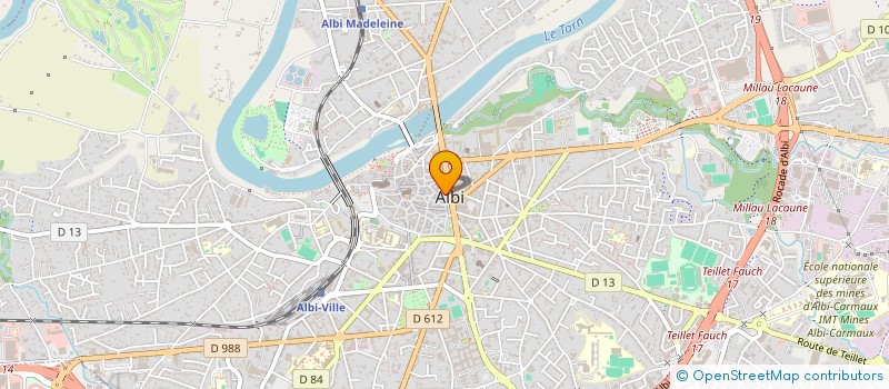 localisation de l'entreprise SARL JAVA à ALBI