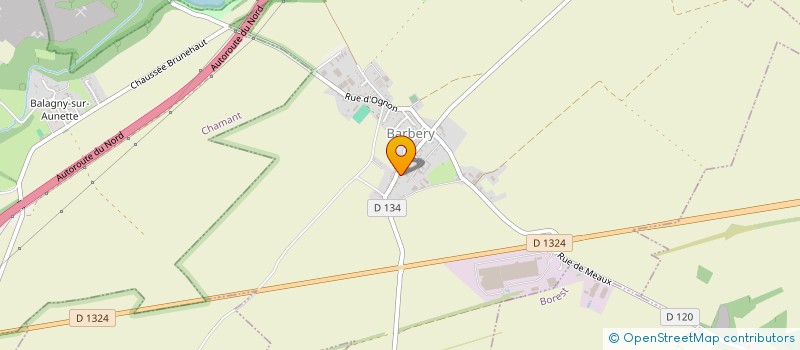 localisation de l'entreprise SARL JBB  BARBERY