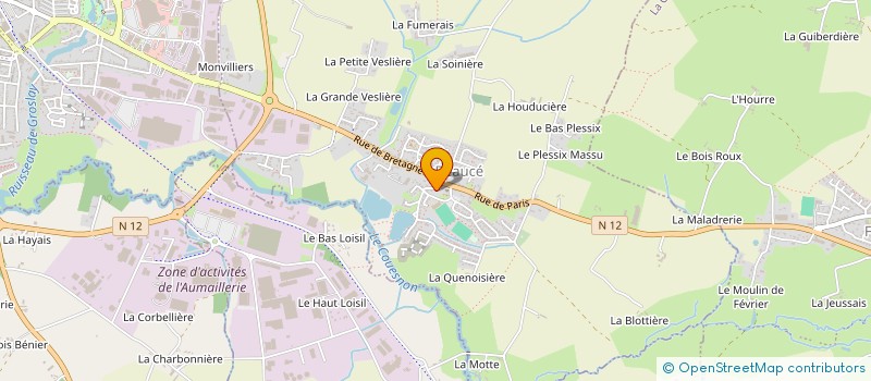 localisation de l'entreprise SARL JBS  BEAUCE