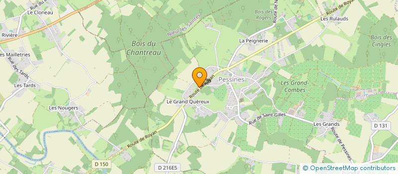 localisation de l'entreprise SARL JC BATIMENT à PESSINES