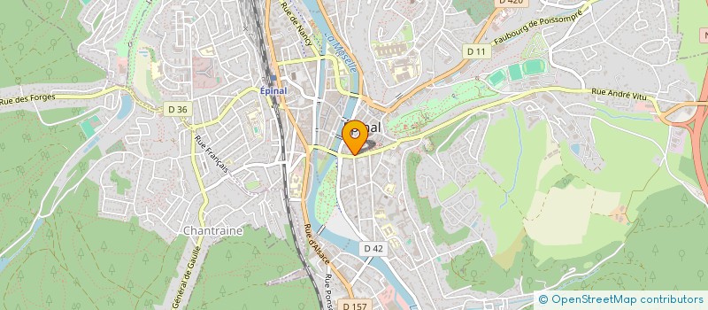 localisation de l'entreprise SARL JC COOK à EPINAL