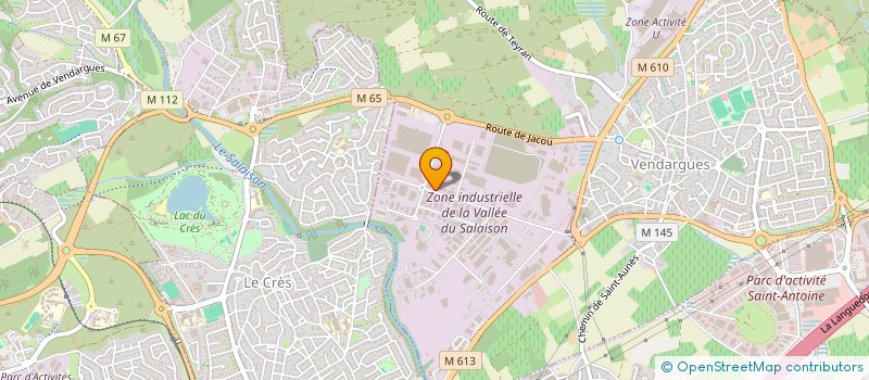 localisation de l'entreprise SARL JC DEBAILLES à VENDARGUES