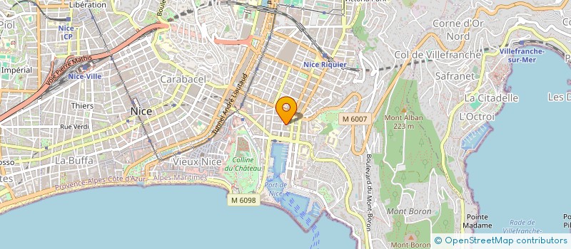 localisation de l'entreprise SARL JC ELEC à NICE