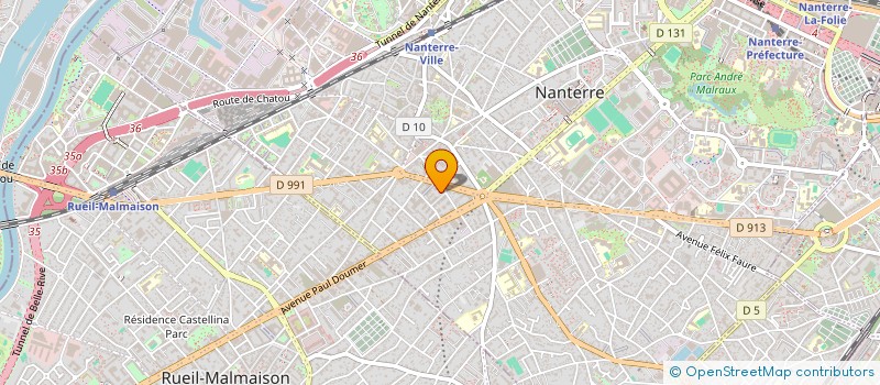 localisation de l'entreprise SARL JC.VILAR à NANTERRE