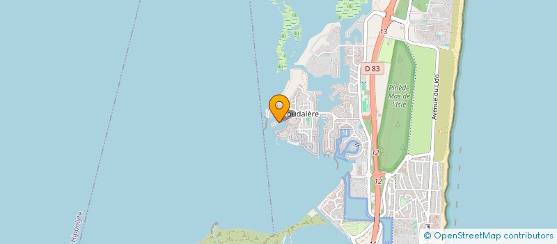 localisation de l'entreprise SARL JCA  LE BARCARES