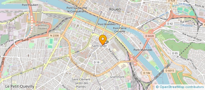 localisation de l'entreprise SARL JCE  ROUEN