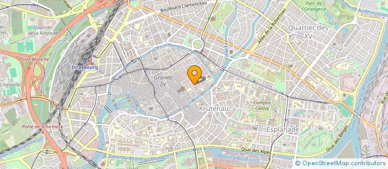 localisation de l'entreprise SARL JCG  STRASBOURG