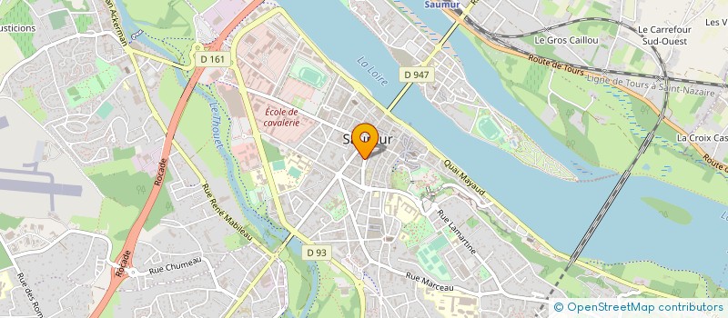 localisation de l'entreprise SARL JCI CHAUSSURES à SAUMUR