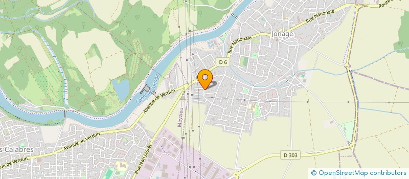 localisation de l'entreprise SARL JCLJ PATRIMOINE  JONAGE