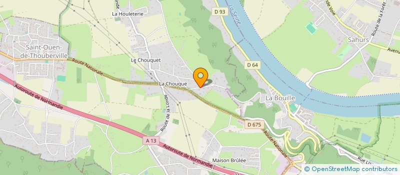 localisation de l'entreprise SARL JCM à CAUMONT