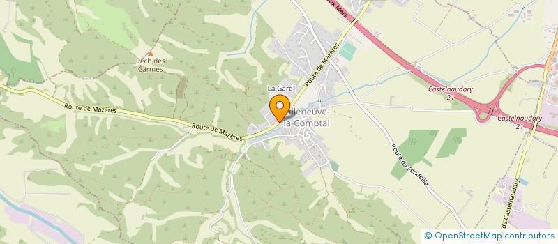 localisation de l'entreprise SARL JCR DISTRIBUTION à VILLENEUVE-LA-COMPTAL