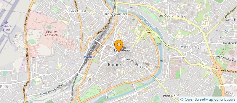localisation de l'entreprise SARL JCR IMMO-CONSEIL à POITIERS