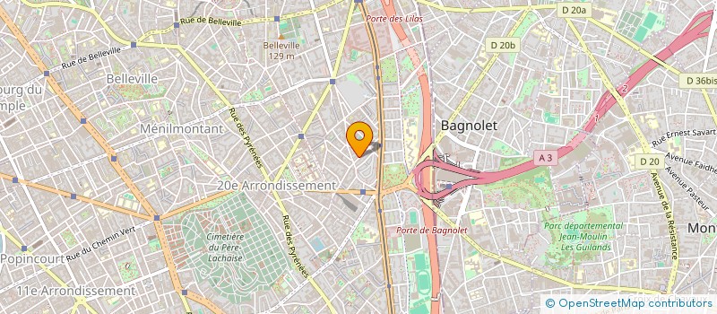 localisation de l'entreprise SARL JDF PLOMBERIE  PARIS