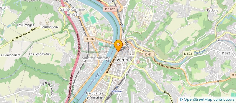 localisation de l'entreprise SARL JDPS à VIENNE