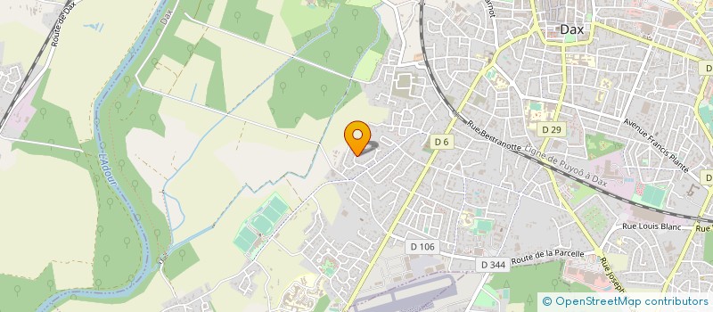 localisation de l'entreprise SARL JEAN BARIAC à DAX