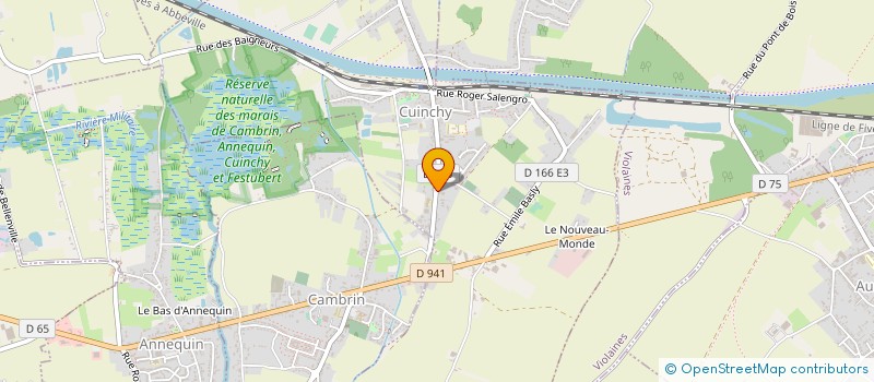localisation de l'entreprise SARL JEAN-CHARLES ET BERTRAND DENOYELLE à CUINCHY