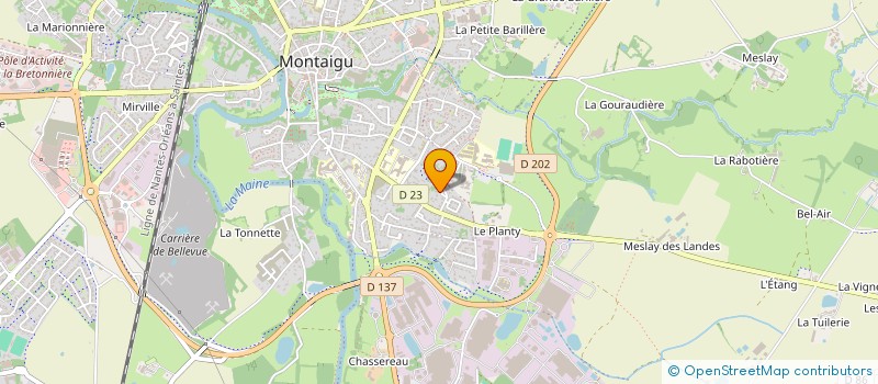 localisation de l'entreprise SARL JEAN FIGUREAU à MONTAIGU-VENDEE