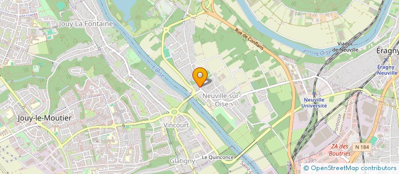 localisation de l'entreprise SARL JEAN FRANCOIS GUIDON  NEUVILLE-SUR-OISE