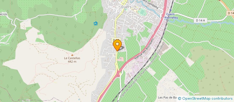 localisation de l'entreprise SARL JEAN GREGU à CUERS