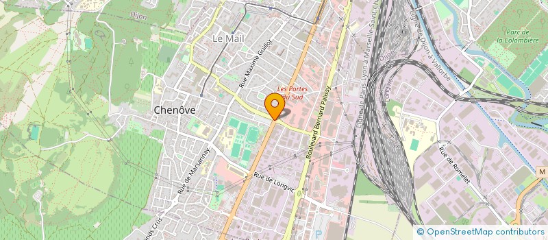 localisation de l'entreprise SARL JEAN LE BAPTISTE  CHENOVE