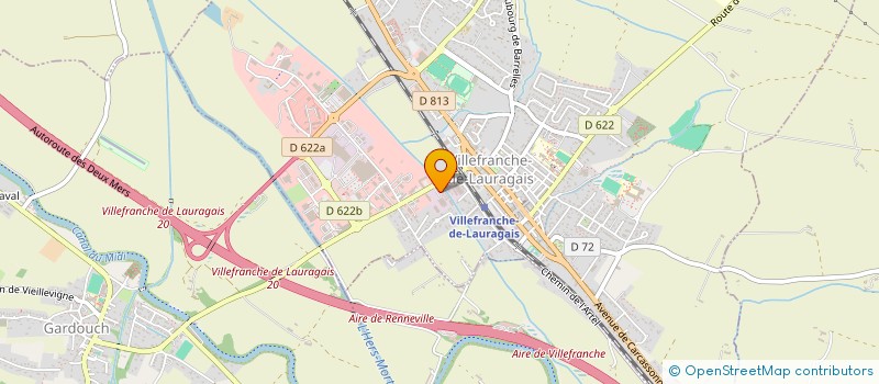 localisation de l'entreprise SARL JEAN LOUIS ANDRE à VILLEFRANCHE-DE-LAURAGAIS