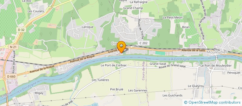 localisation de l'entreprise SARL JEAN LOUIS MIRABEL à BERGERAC