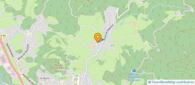 localisation de l'entreprise SARL JEAN LUC KLUFTS  SAINT-DIE-DES-VOSGES