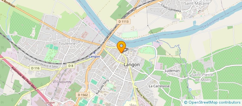 localisation de l'entreprise SARL JEAN LUC THUBIN à LANGON