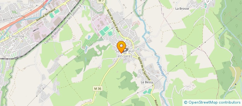localisation de l'entreprise SARL JEAN MARC TORRENTE à SAINT-PAUL-EN-JAREZ