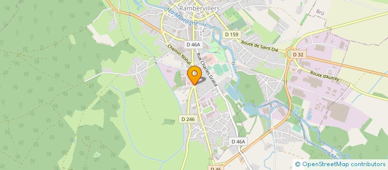 localisation de l'entreprise SARL JEAN-MAX COSTER à RAMBERVILLERS