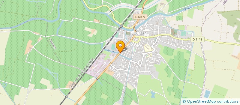 localisation de l'entreprise SARL JEAN MICHEL EGRETIER  NARBONNE