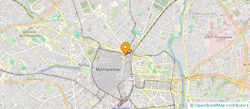 localisation de l'entreprise SARL JEAN PATROUILLEAU à MONTPELLIER