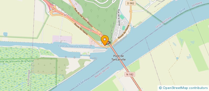 localisation de l'entreprise SARL JEAN-PAUL BUISSON  TANCARVILLE