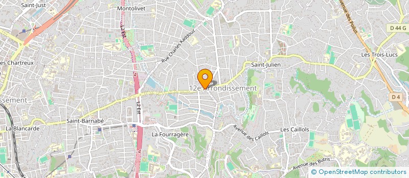 localisation de l'entreprise SARL JEAN PAUL VANROY à MARSEILLE